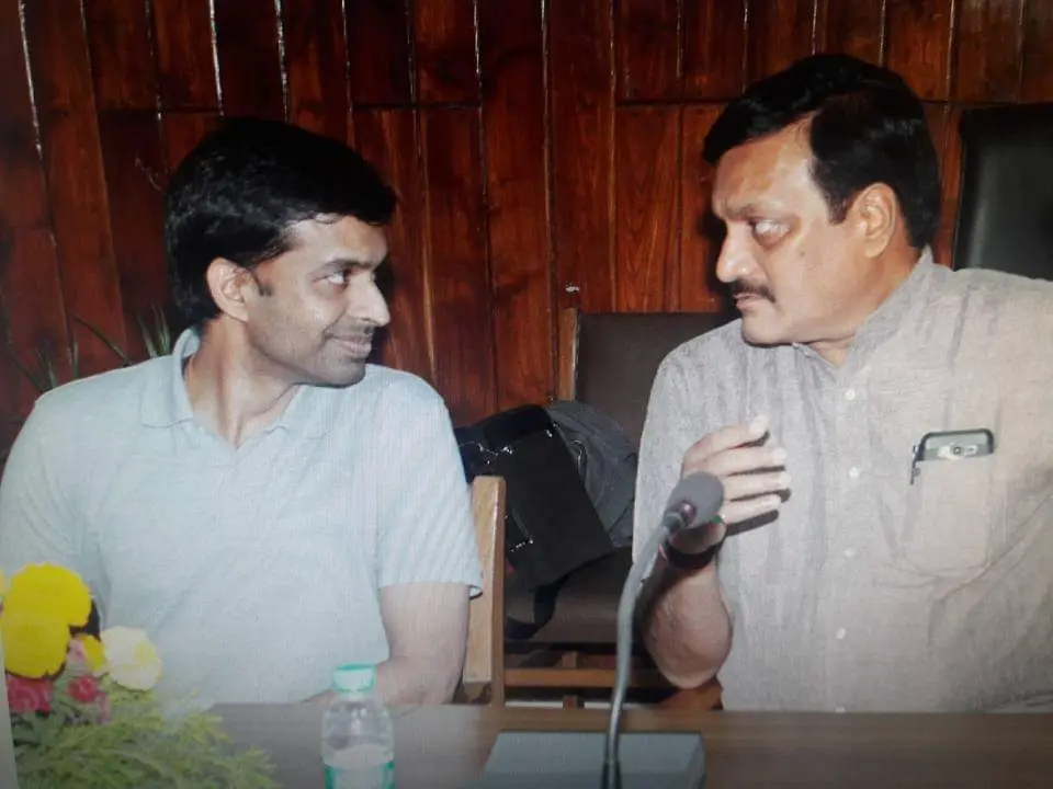 Dr. Roy with Gopichand