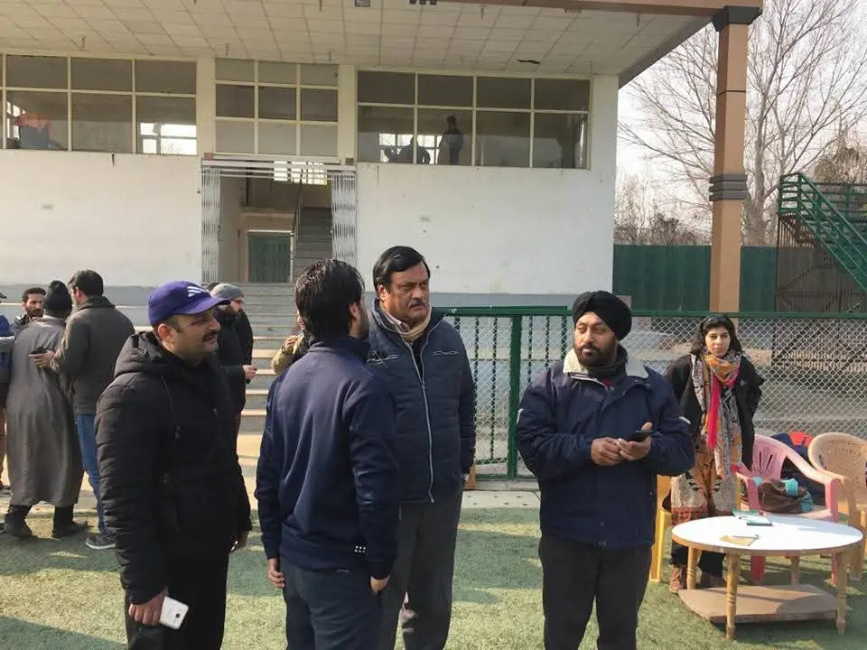 Srinagar hockey stadium